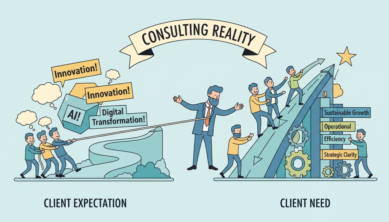 The Expectation Gap: Why Clients Think They Want One Thing But Need Another