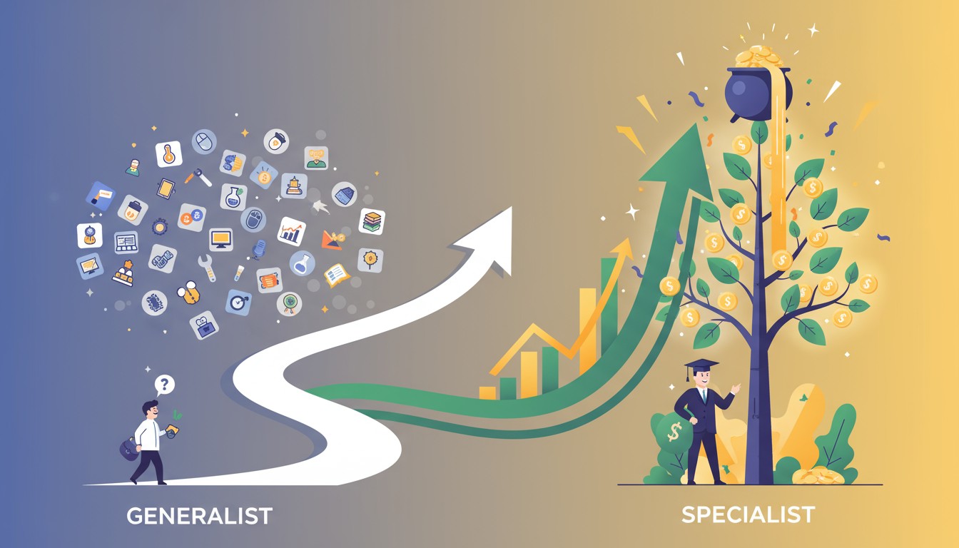 From Generalist to Specialist: The Revenue Jump Nobody Talks About